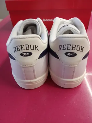 Zapatillas Reebok Hombre Blancas y Azul Talla 45