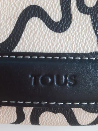 Monedero Tous Beige y Negro