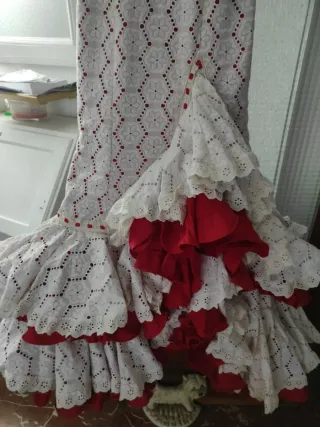Vestido Flamenca Niña Talla 34