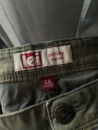 Shorts camuflaje deshilachados Vintage