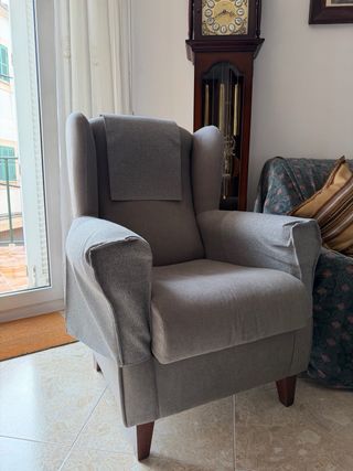 Butaca/sillón de tela textil