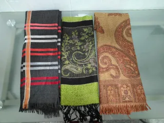Lote 6 bufandas mujer