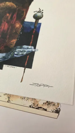 TOPPI - Volume Raro Sharaz-de  + Stampa Firmata