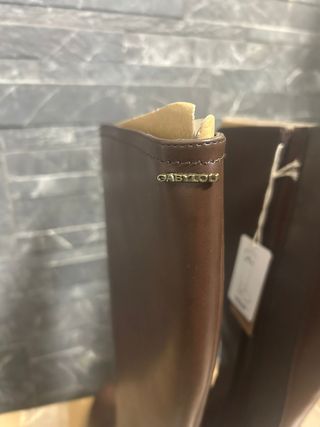 Stivali alti in pelle Gabylou tg 38