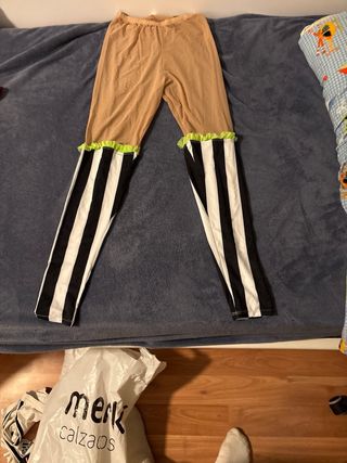 Malla de gimnasia de competicion de beatlejuice