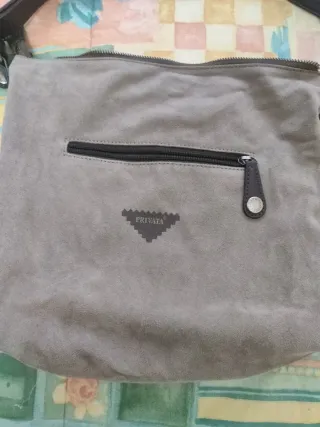 Bolso Privata Beige/Gris Mujer