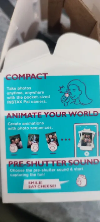 Cámara Fujifilm Instax Pal Rosa