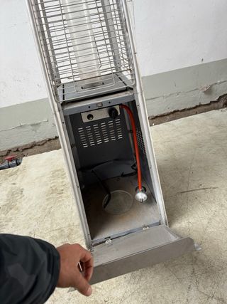 Estufa Pirámide de Gas