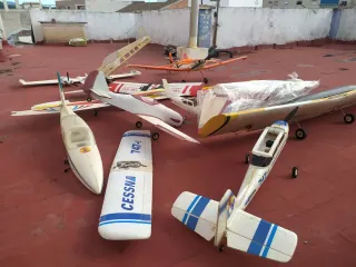 Piezas aeromodelismo y aviones