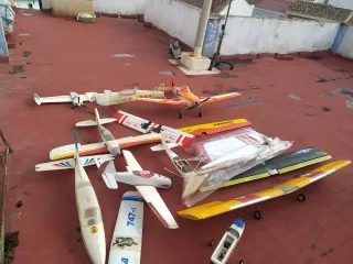 Piezas aeromodelismo y aviones
