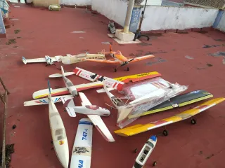 Piezas aeromodelismo y aviones