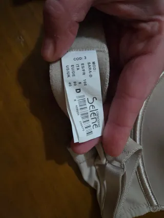 Sujetador Selene Sara-D Talla 105D Marrón