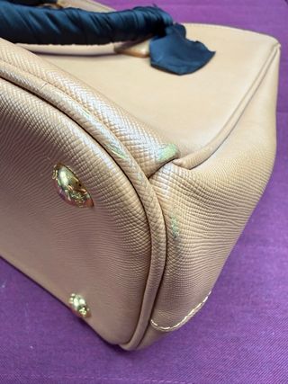 Bolso Prada Galleria Beige Negro