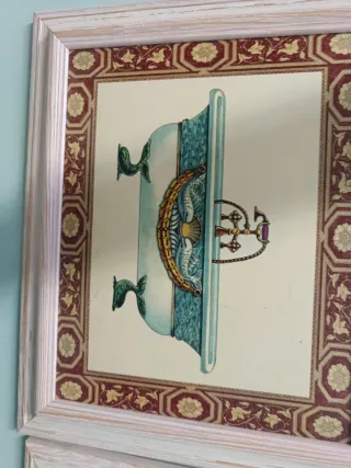 Stampe eleganti con vasche da bagno