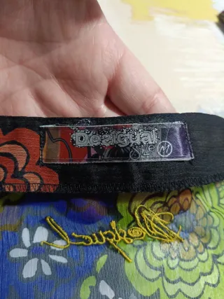 Blusa Desigual Talla M Mujer Multicolor