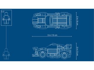 LEGO 75885 Speed Ford Fiesta, Usado Completo
