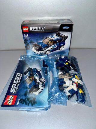 LEGO 75885 Speed Ford Fiesta, Usado Completo