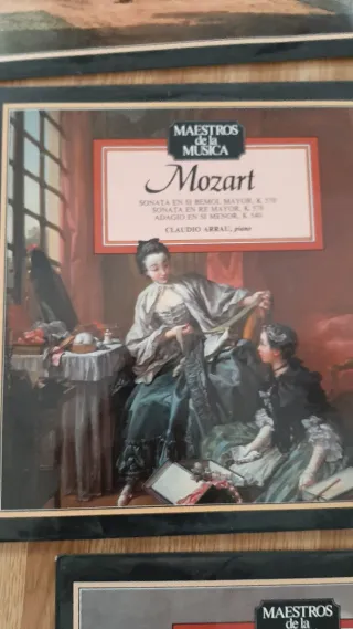 Vinilos de música clásica (10 vinilos).