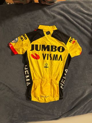Maillot Ciclismo Jumbo Visma Oficial Niño