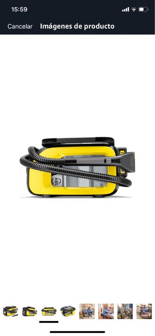 Aspirador Kärcher SE 3-18 No incluye bateria