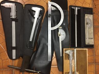 CALIBRES Y TRANSPORTADOR DE ANGULOS