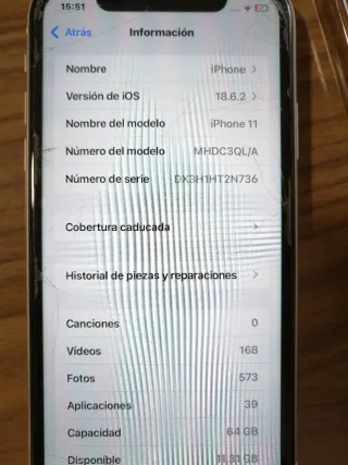 iPhone 11 64GB Blanco