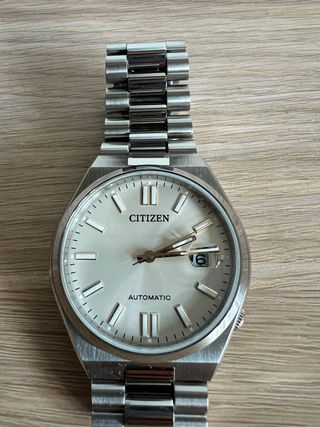 Orologio Citizen Automatico Tsuyosa Oatmeal 40mm