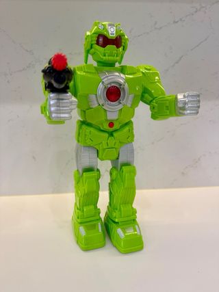 Muñeco Robot Verde Juguete