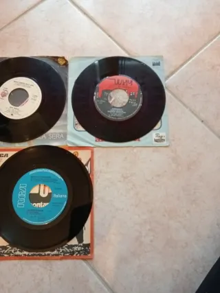 Lotto 5 Vinili 45 Giri Pop Rock