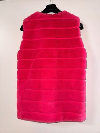 Gilet Tezenis ecopelliccia fucsia