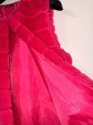 Gilet Tezenis ecopelliccia fucsia