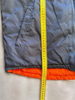 Chaqueta Fila niño XL vintage azul naranja