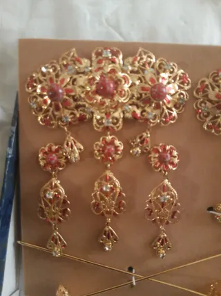 Joyas adorno de traje regional de Alicantina