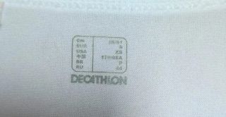 Camiseta Tirantes Domyos Blanca Gym Talla XS