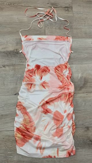 Vestido corto floral verano