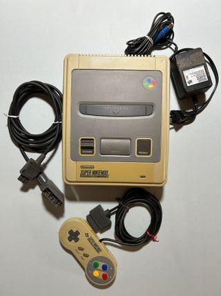 Consola SUPER NINTENDO SNES Completa