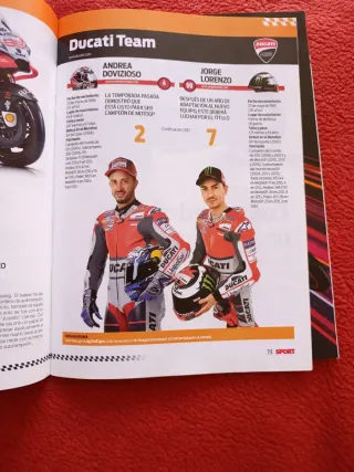Revistas Moto GP 2018-2019