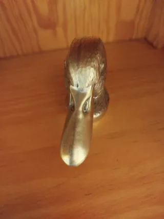 Antiguo abrebotellas cabeza de pato