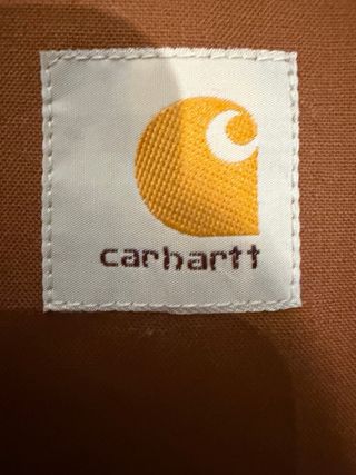 Chaleco Carhartt Marrón Talla L Full Zipped
