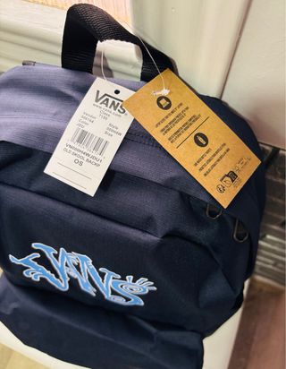Mochila Vans Old Skool azul marino Nueva a estrena