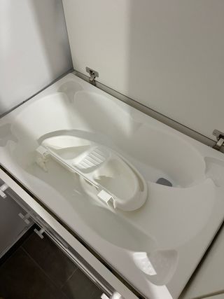 Mueble bañera cambiador