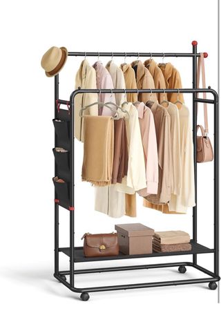 Armario Ropa Metálico con Estantes