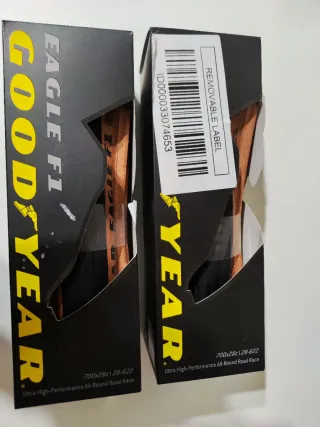 Pack 2 cubiertas carretera Goodyear