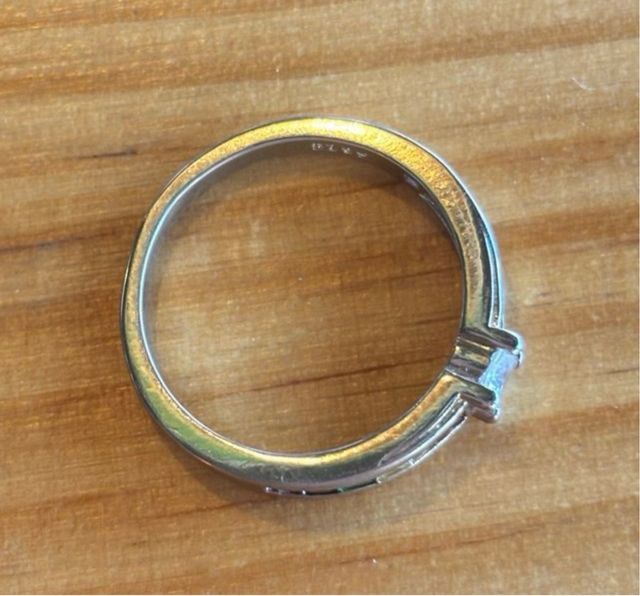 Anillo Plata con Circonitas Arcoíris