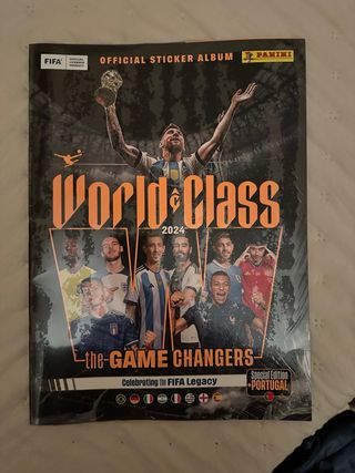 Álbum Panini Mundial World Class 2024
