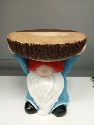 Figura Gnomo con Tronco