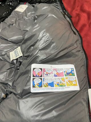 Chaqueta Moncler Negra Nueva