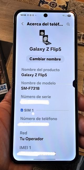 Samsung Galaxy Z Flip5 Beige/Argento