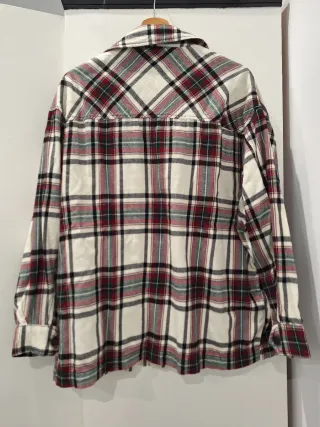 Camisa cuadros Zara