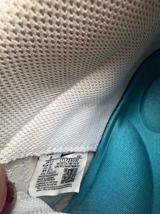 Sneakers alte Nike bianche bambina 39